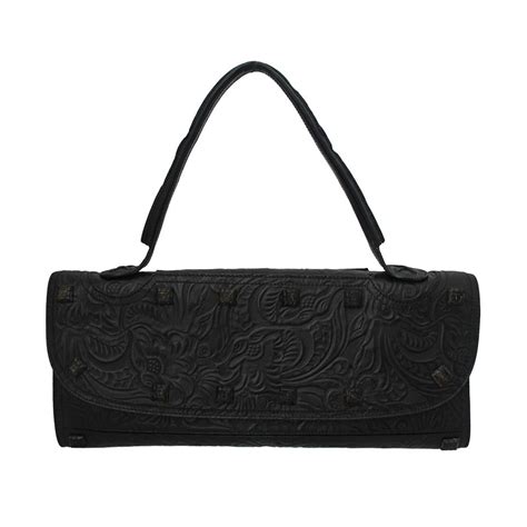 fendi black flower tote|fendi black shoulder bag.